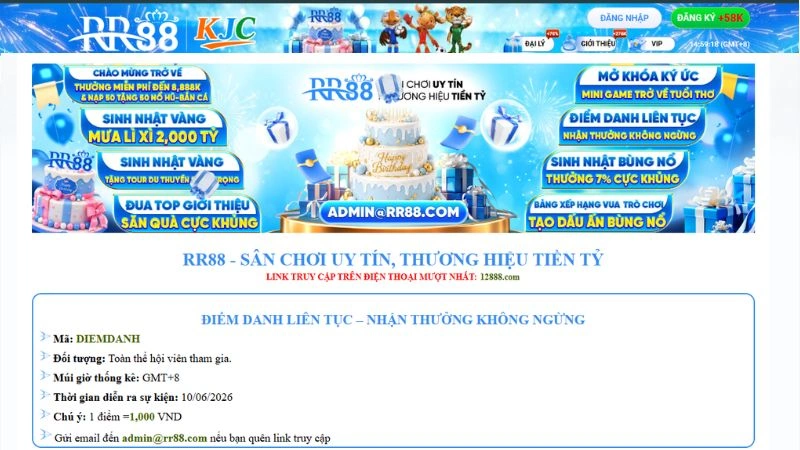Các Nhóm Khuyến Mãi RR88 Phổ Biến